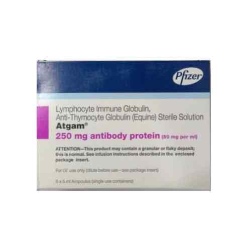 Atgam (Lymphocyte Immune Globulin +Anti-Thymocyte Globulin) Injection