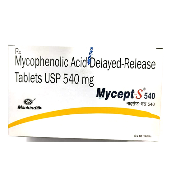 Mycept-S (Mycophenolic Acid) Tablets