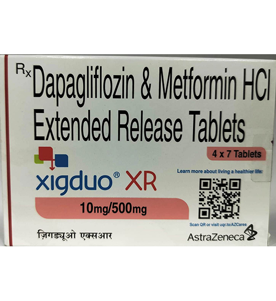 Xigduo XR (Dapagliflozin & Metformin) Tablets