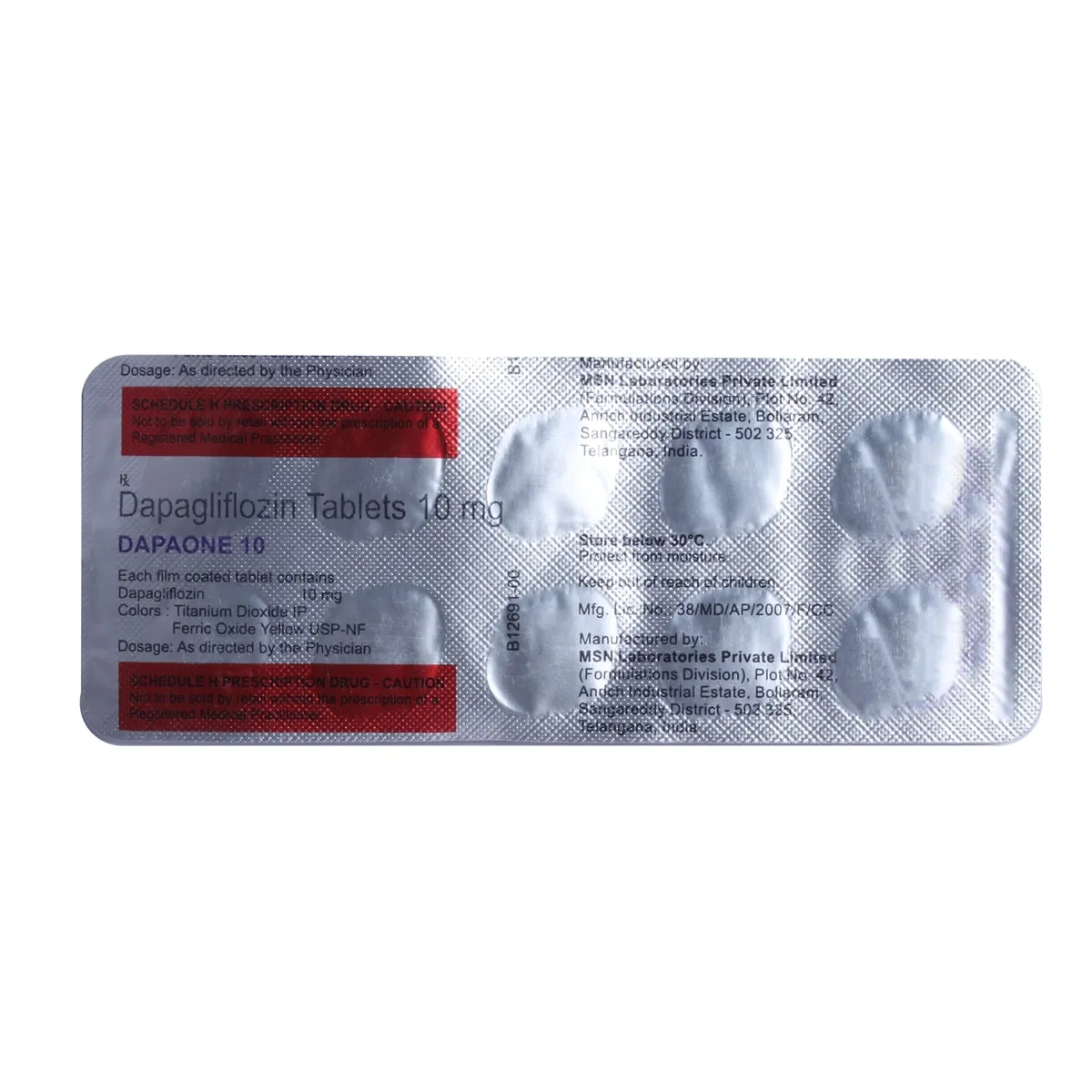 Dapaone (Dapagliflozin) Tablets