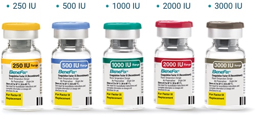 BeneFɪx [coagulation factor IX (recombinant)] lyophilized powder for solution, for intravenous use