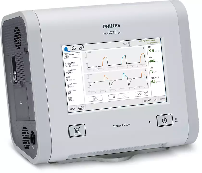 Philips Trilogy EV300 Hospital Ventilator